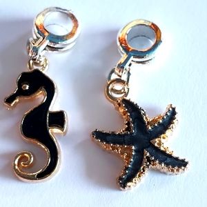 Charms. NWOT.  Fits in Pandora Bracelet.